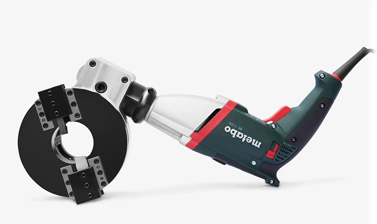 Неразъемный труборез и фаскосниматель ТВН-63 с приводом Metabo